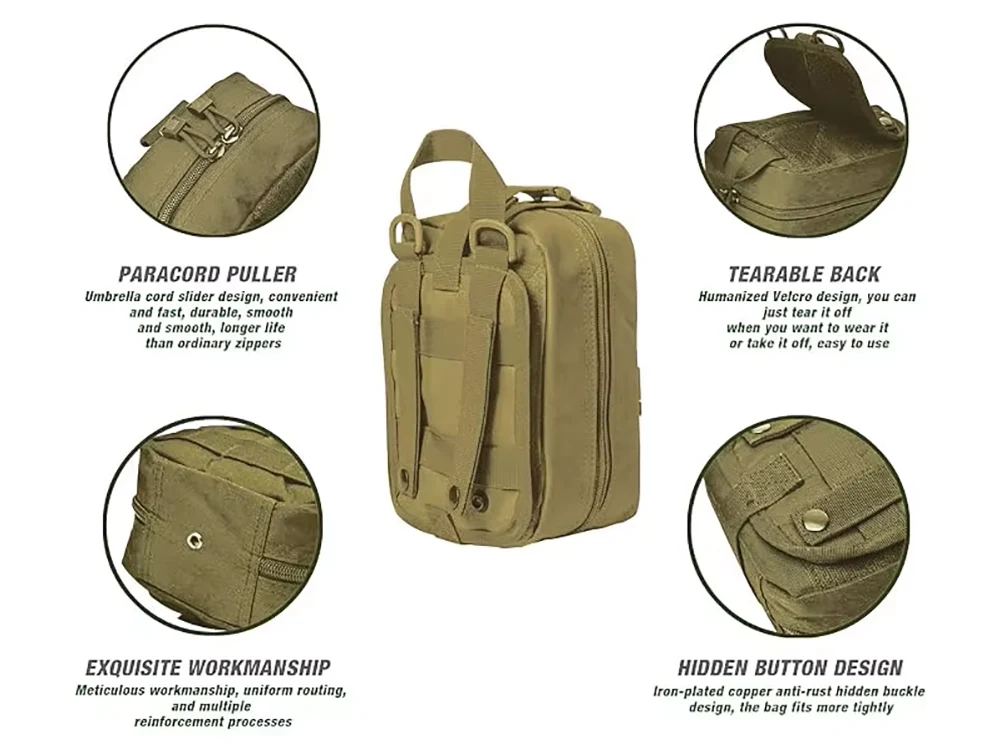 Military Tactical First Aid bag